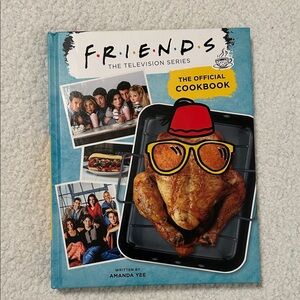 FRIENDS Official Cookbook - Blue and Yellow Cover